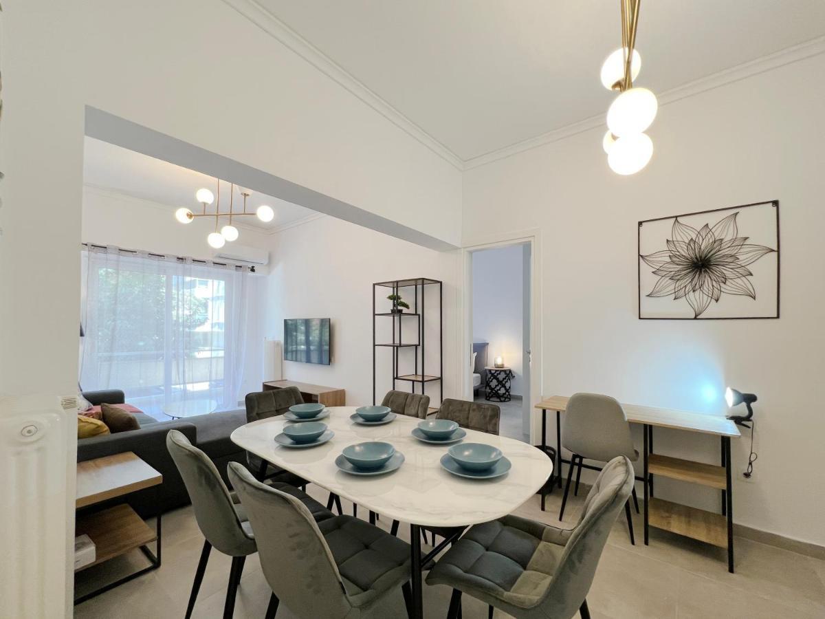 Apartamento Mouson Modern 80Sqm Apt Next To Edem Beach Atenas Exterior foto