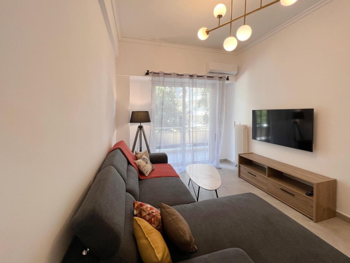 Apartamento Mouson Modern 80Sqm Apt Next To Edem Beach Atenas Exterior foto